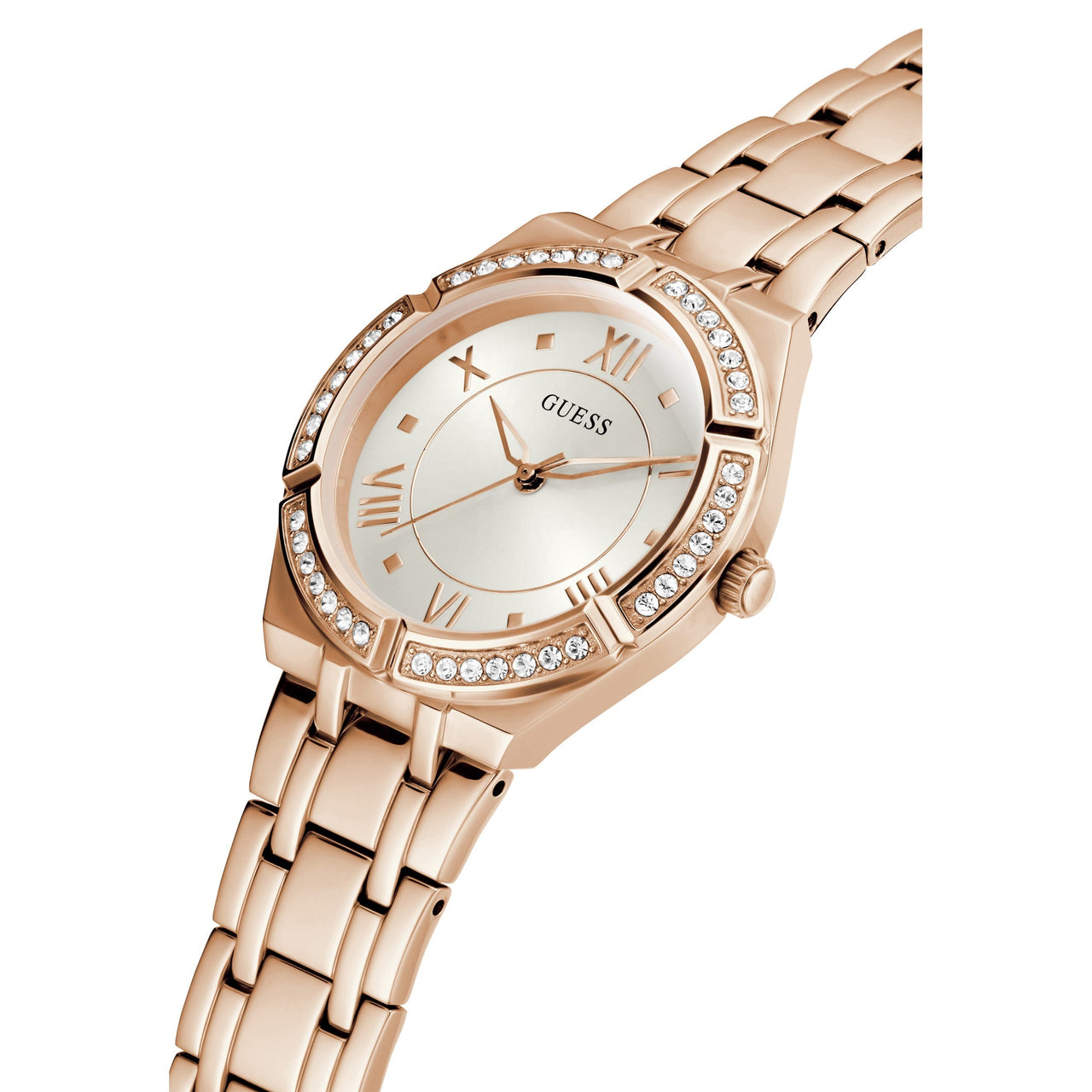 Analogue Watch - Guess GW0033L3 Ladies Cosmo Rose Gold Watch