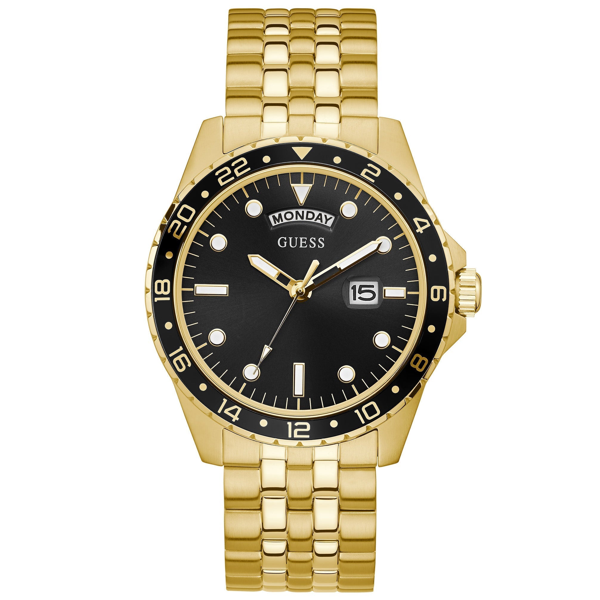 Analogue Watch - Guess GW0220G4 Men's Comet Gold Watch