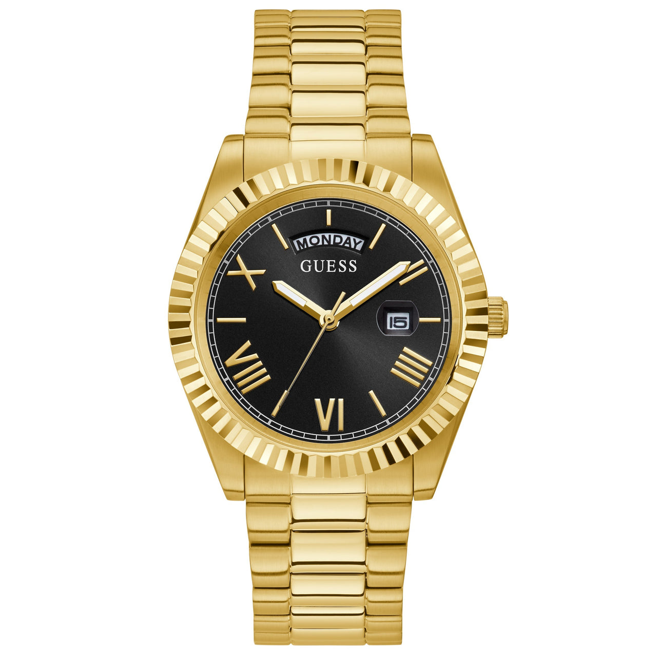 Analogue Watch - Guess GW0265G3 Men's Connoisseur Gold Watch