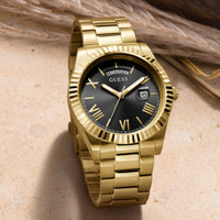 Thumbnail for Analogue Watch - Guess GW0265G3 Men's Connoisseur Gold Watch