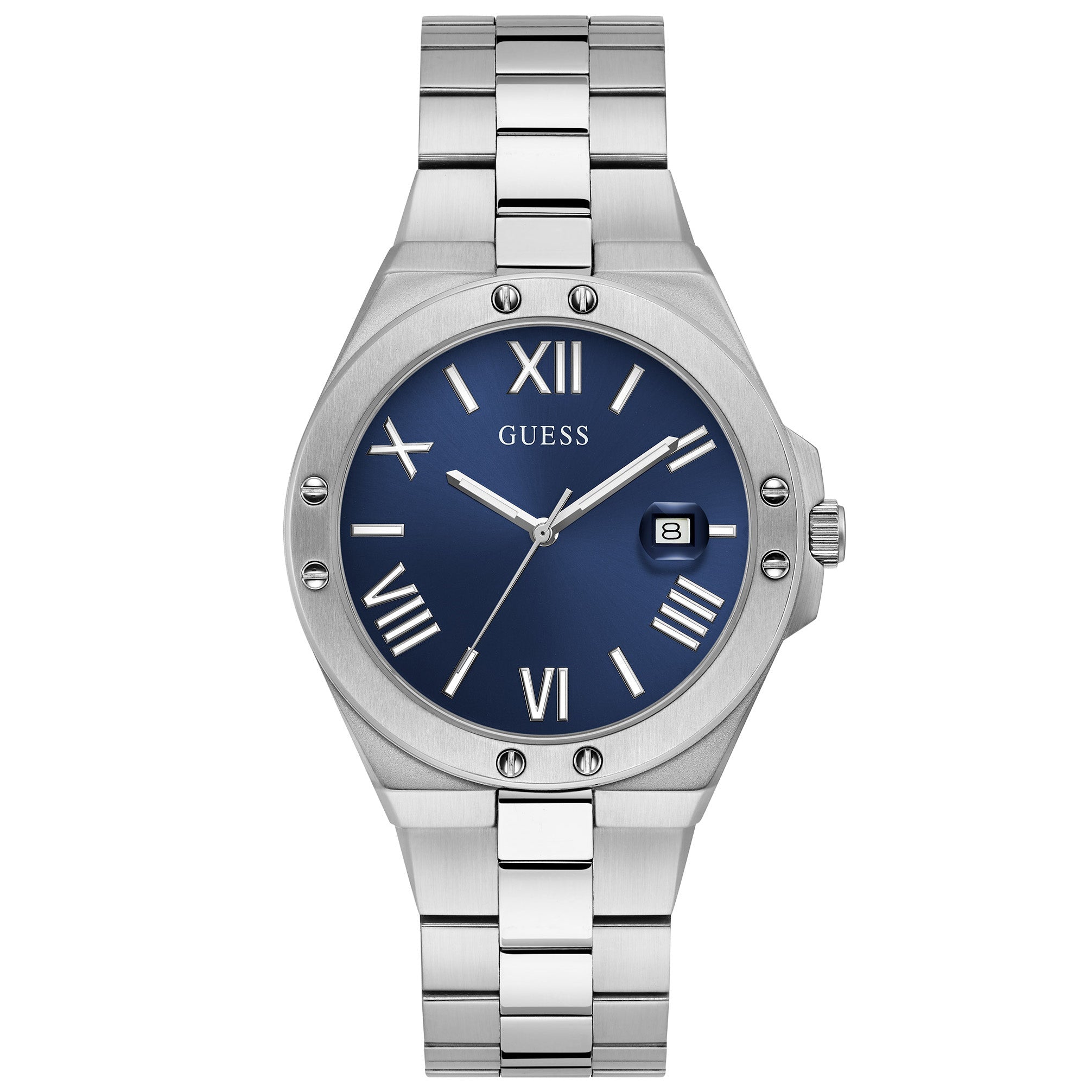 Analogue Watch - Guess GW0276G1 Men's Perspective Blue Watch