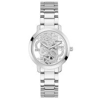 Thumbnail for Analogue Watch - Guess GW0300L1 Ladies Quattro Clear Silver Watch