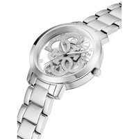 Thumbnail for Analogue Watch - Guess GW0300L1 Ladies Quattro Clear Silver Watch