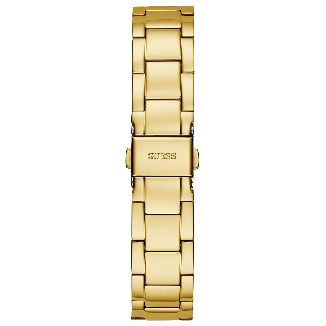 Analogue Watch - Guess GW0300L2 Ladies Quattro Clear Gold Watch