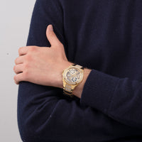 Thumbnail for Analogue Watch - Guess GW0323G2 Men's Big Reveal Gold Watch