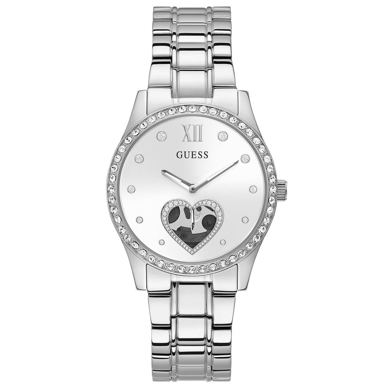 Analogue Watch - Guess GW0380L1 Ladies Be Loved Silver Watch