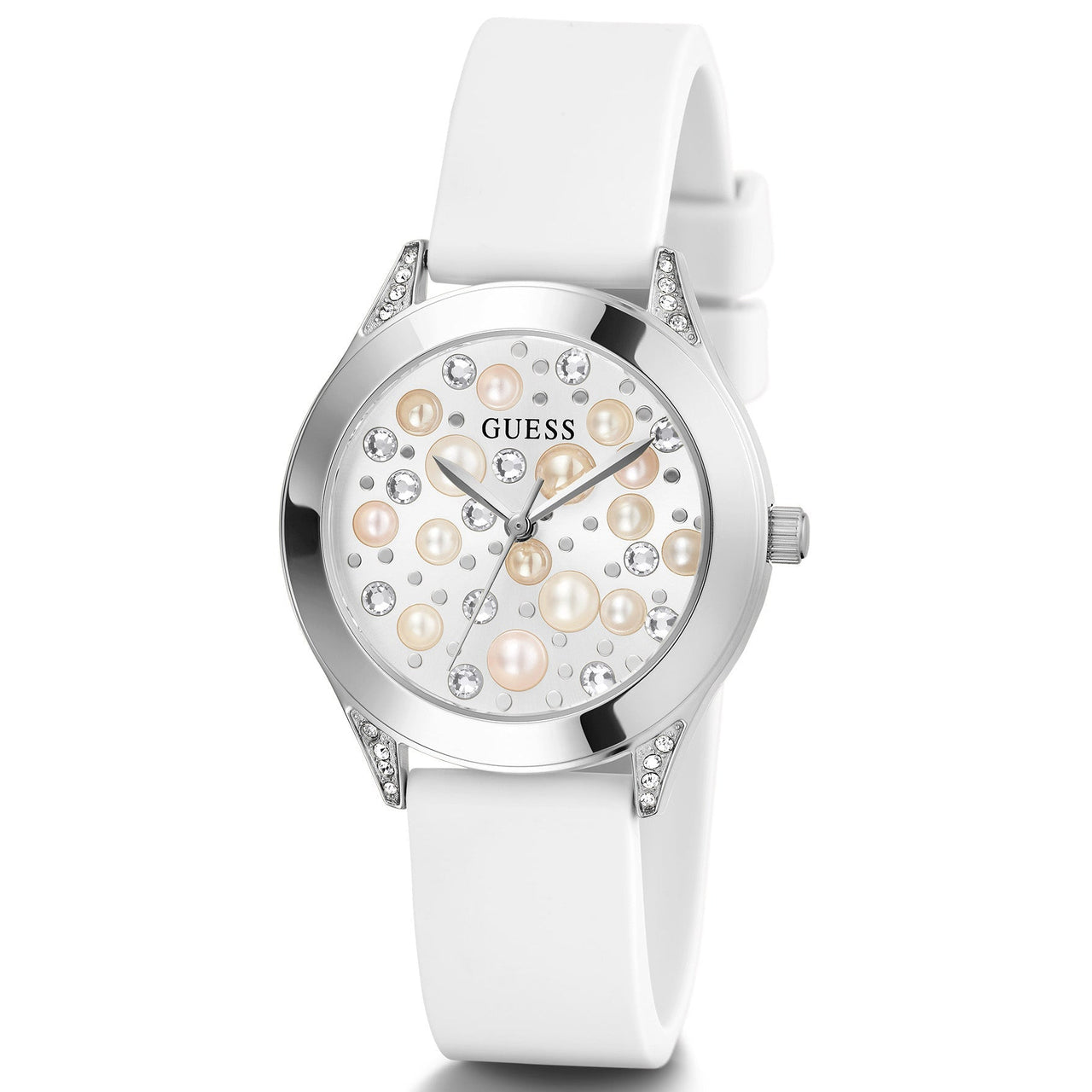 Analogue Watch - Guess GW0381L1 Ladies Pearl White Watch