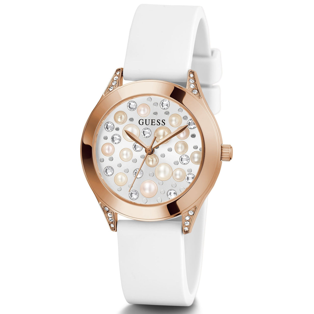 Analogue Watch - Guess GW0381L3 Ladies Pearl White Watch