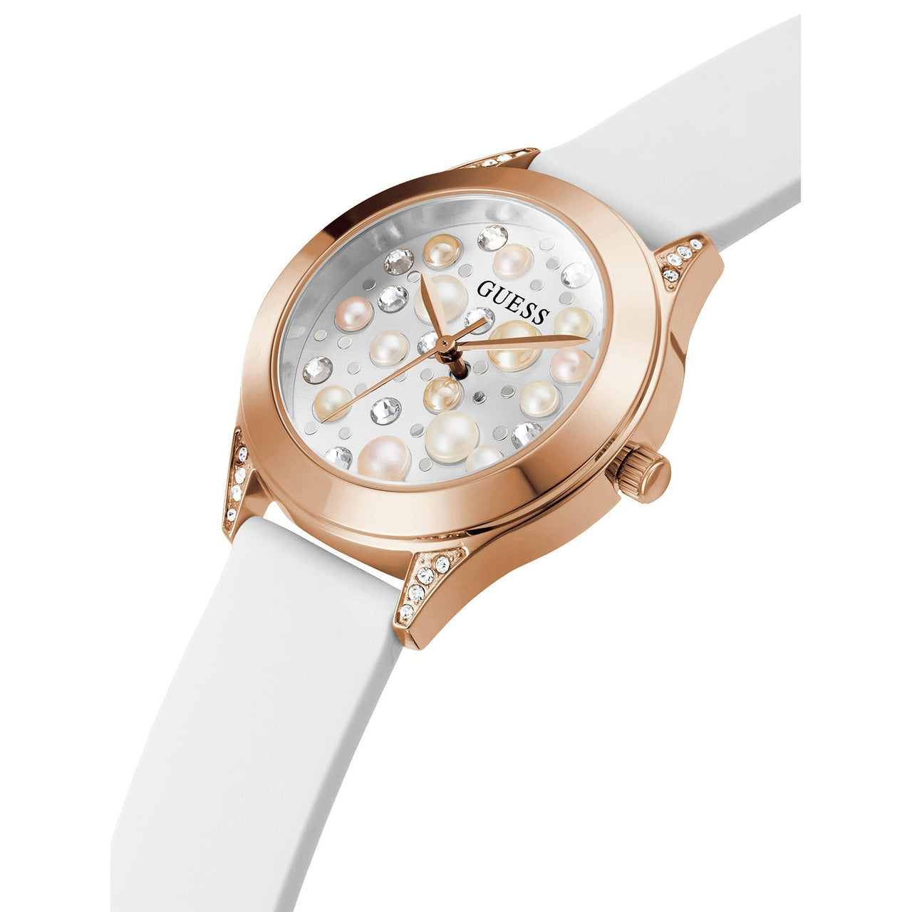 Analogue Watch - Guess GW0381L3 Ladies Pearl White Watch