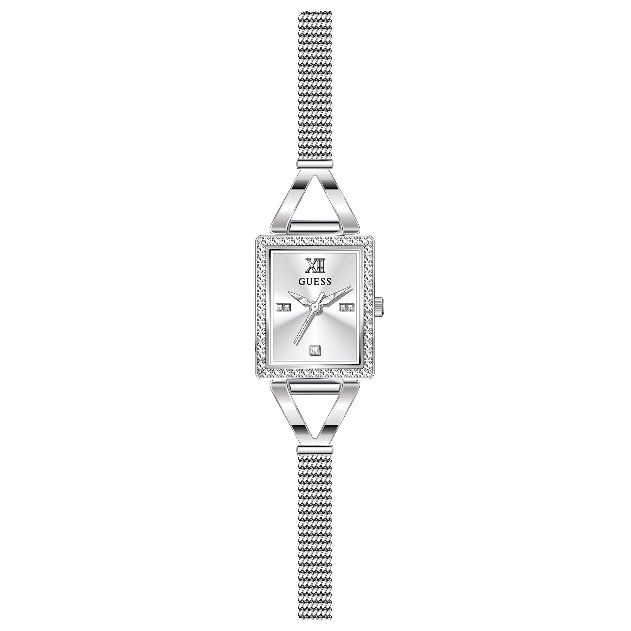 Analogue Watch - Guess GW0400L1 Ladies Grace Silver Watch