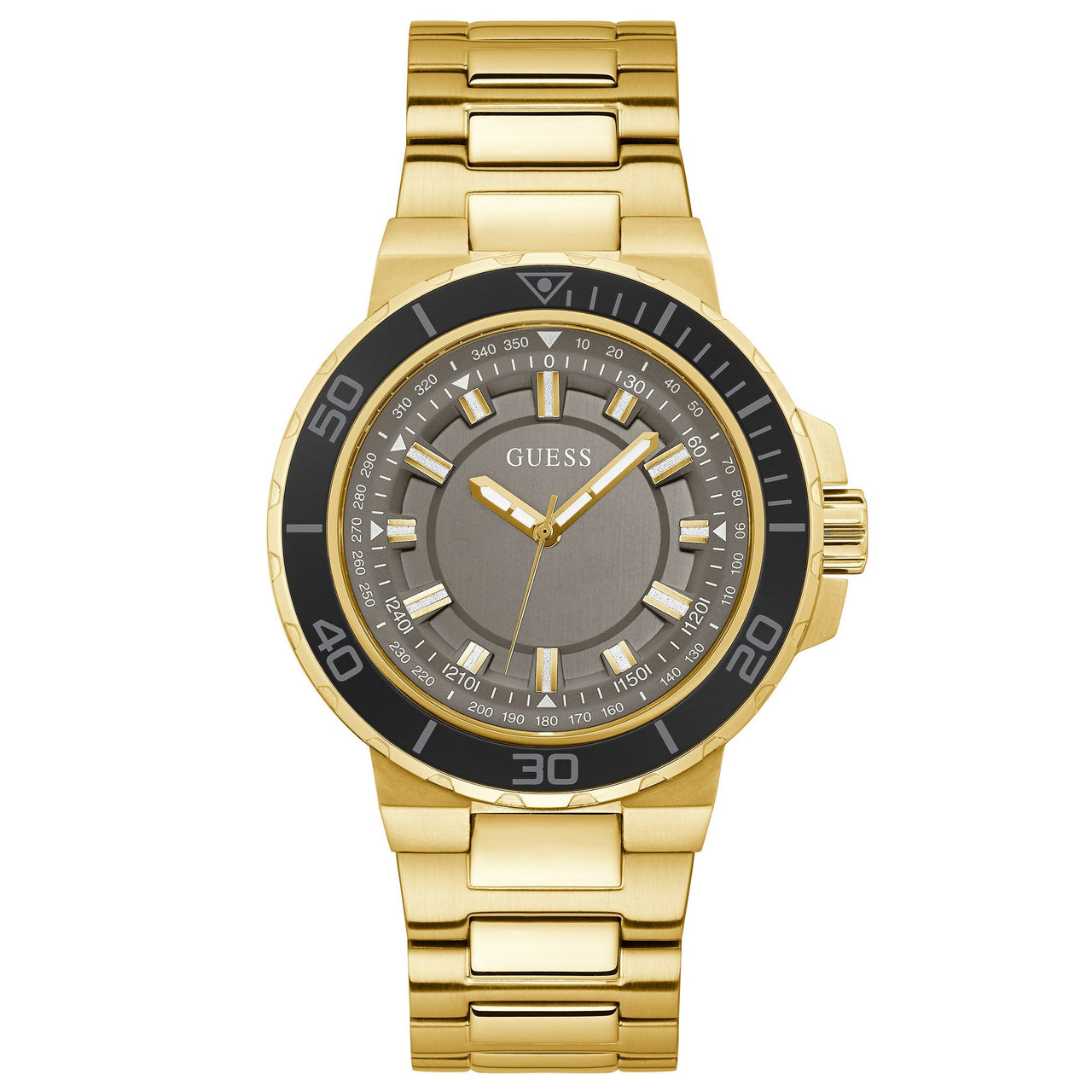 Analogue Watch - Guess GW0426G2 Men's Track Gold Watch