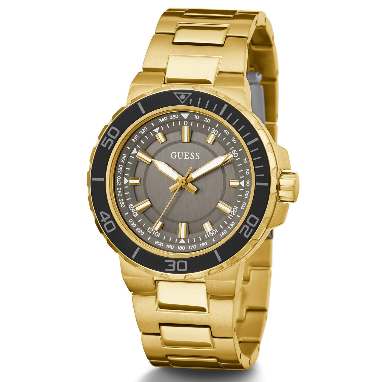 Analogue Watch - Guess GW0426G2 Men's Track Gold Watch