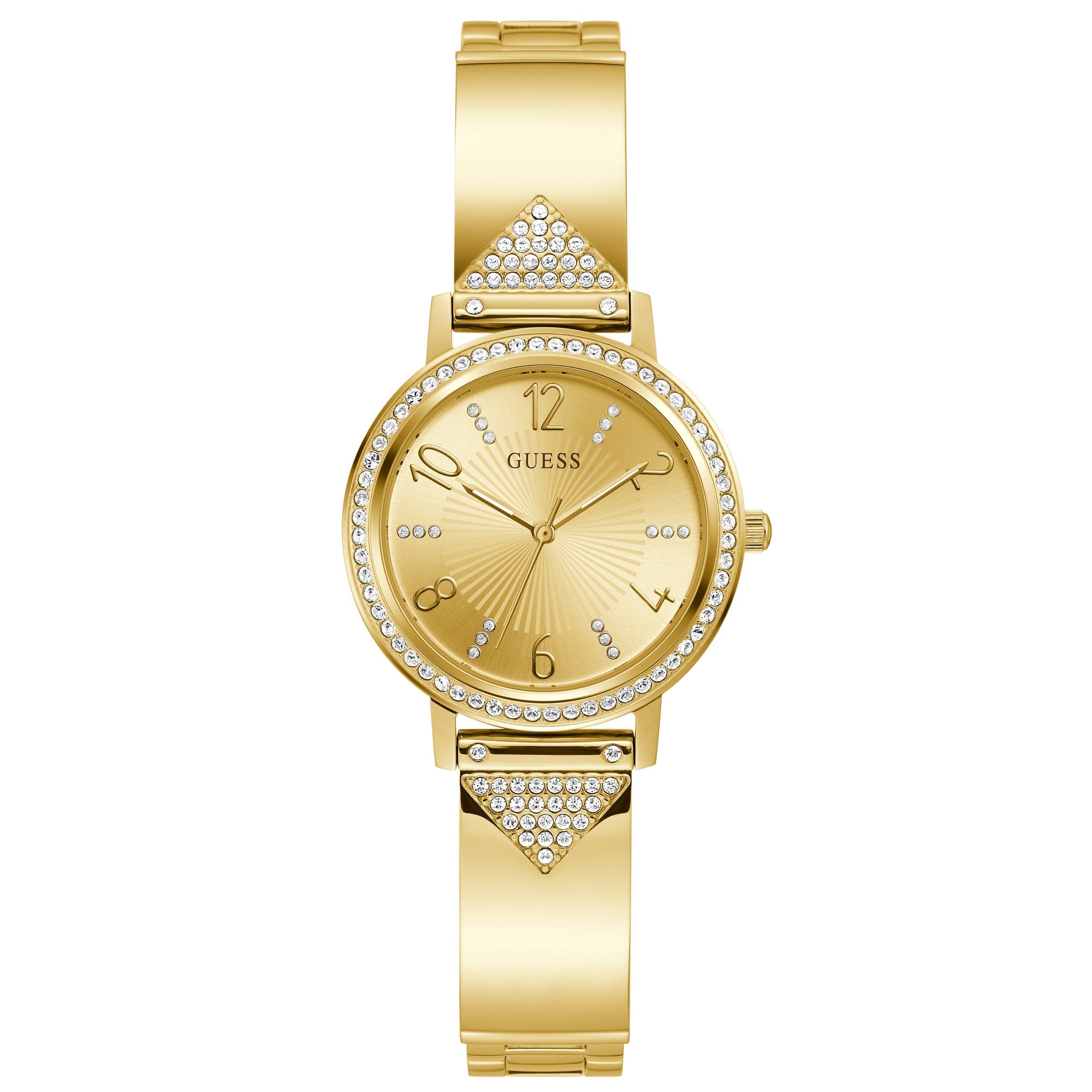 Analogue Watch - Guess GW0474L2 Ladies Tri Luxe Gold Watch