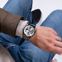 Thumbnail for Analogue Watch - Guess GW0490G1 Men's Spec Silver Watch