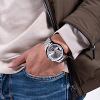 Thumbnail for Analogue Watch - Guess GW0490G1 Men's Spec Silver Watch