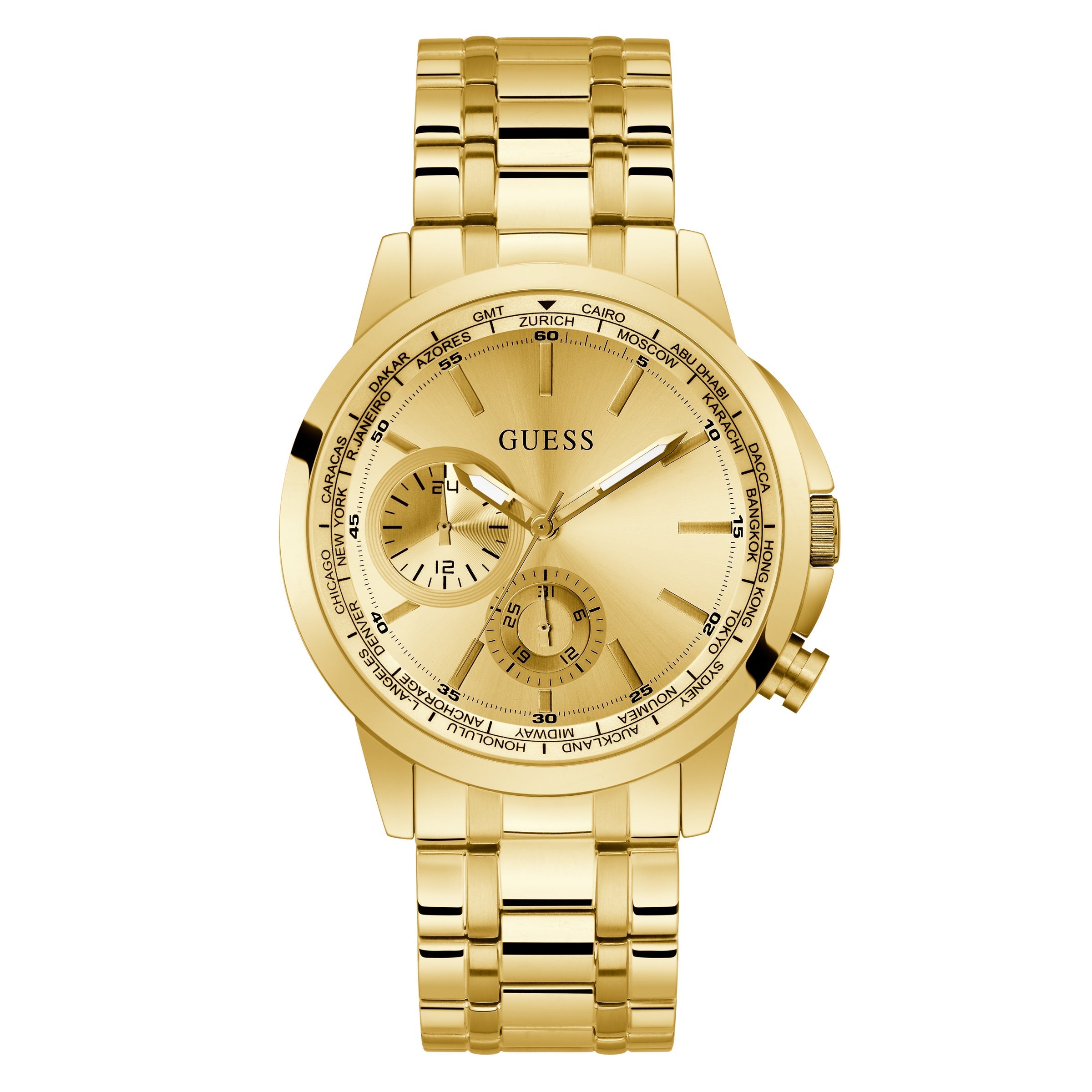 Analogue Watch - Guess GW0490G2 Men's Spec Gold Watch