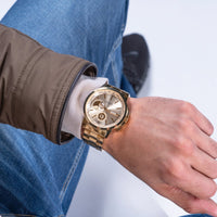 Thumbnail for Analogue Watch - Guess GW0490G2 Men's Spec Gold Watch