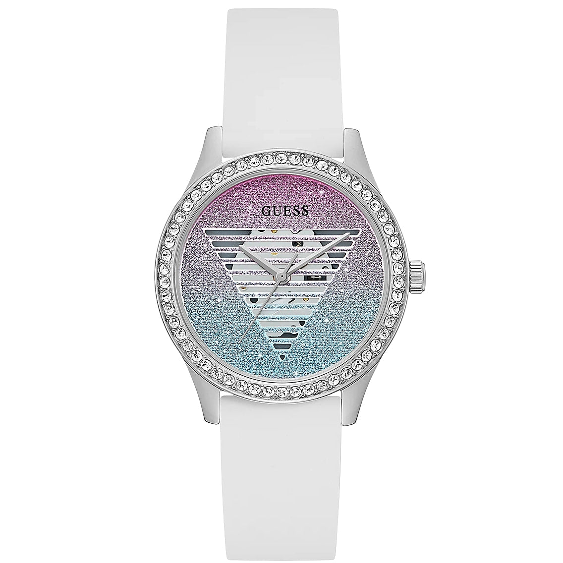 Analogue Watch - Guess Idol Ladies White Watch GW0530L5