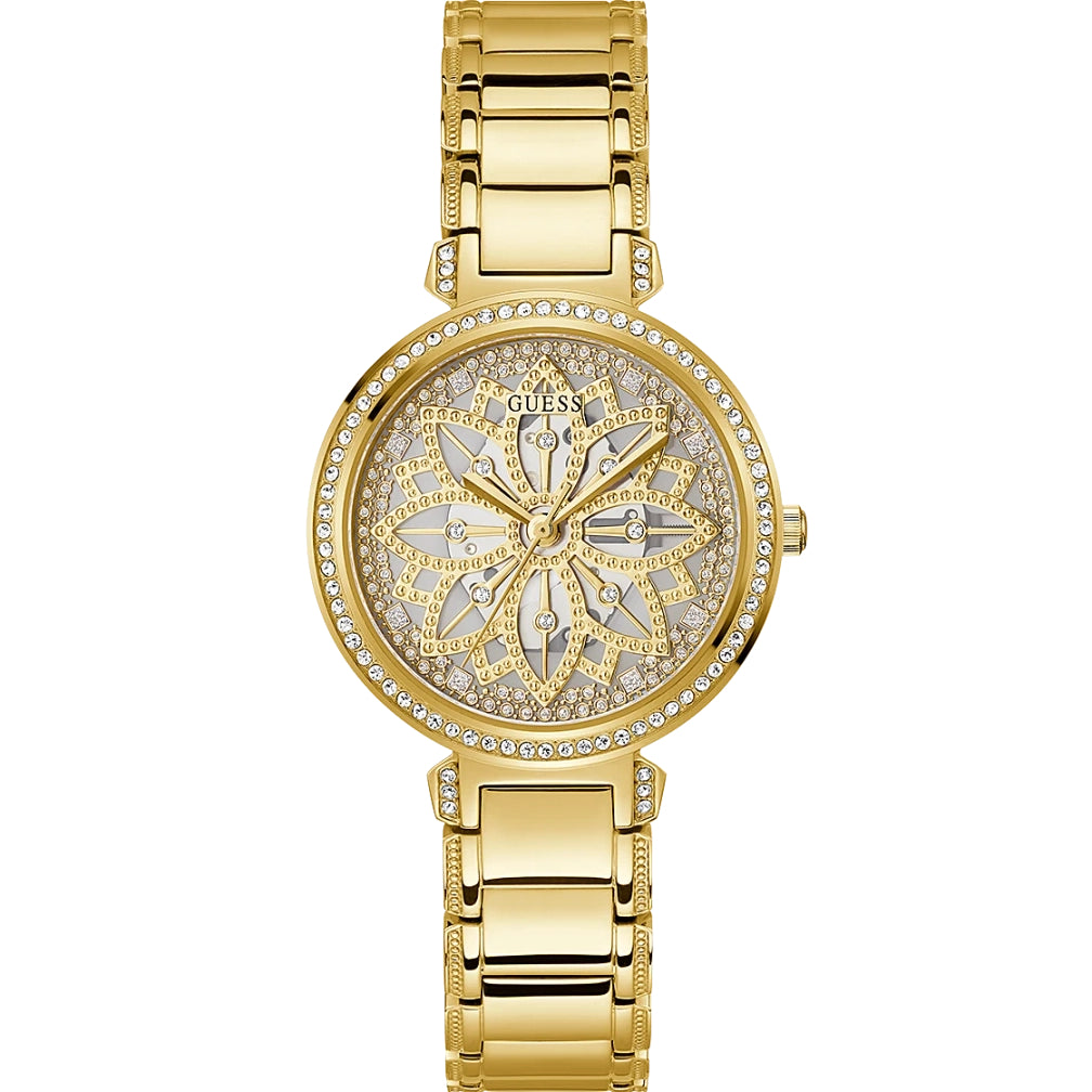 Analogue Watch - Guess Lily Ladies Gold Watch GW0528L2