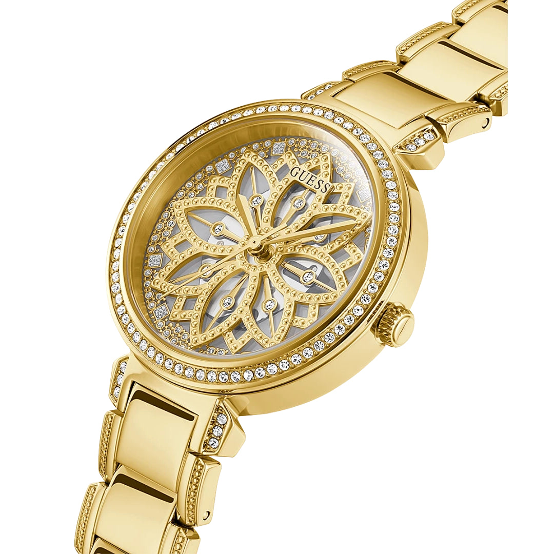 Analogue Watch - Guess Lily Ladies Gold Watch GW0528L2