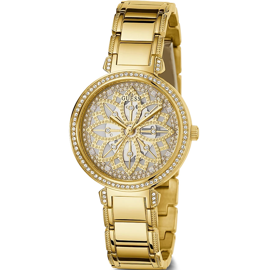 Analogue Watch - Guess Lily Ladies Gold Watch GW0528L2