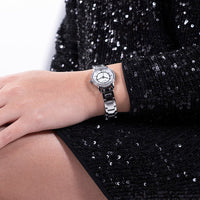 Thumbnail for Analogue Watch - Guess Melody Ladies Silver Watch GW0468L1