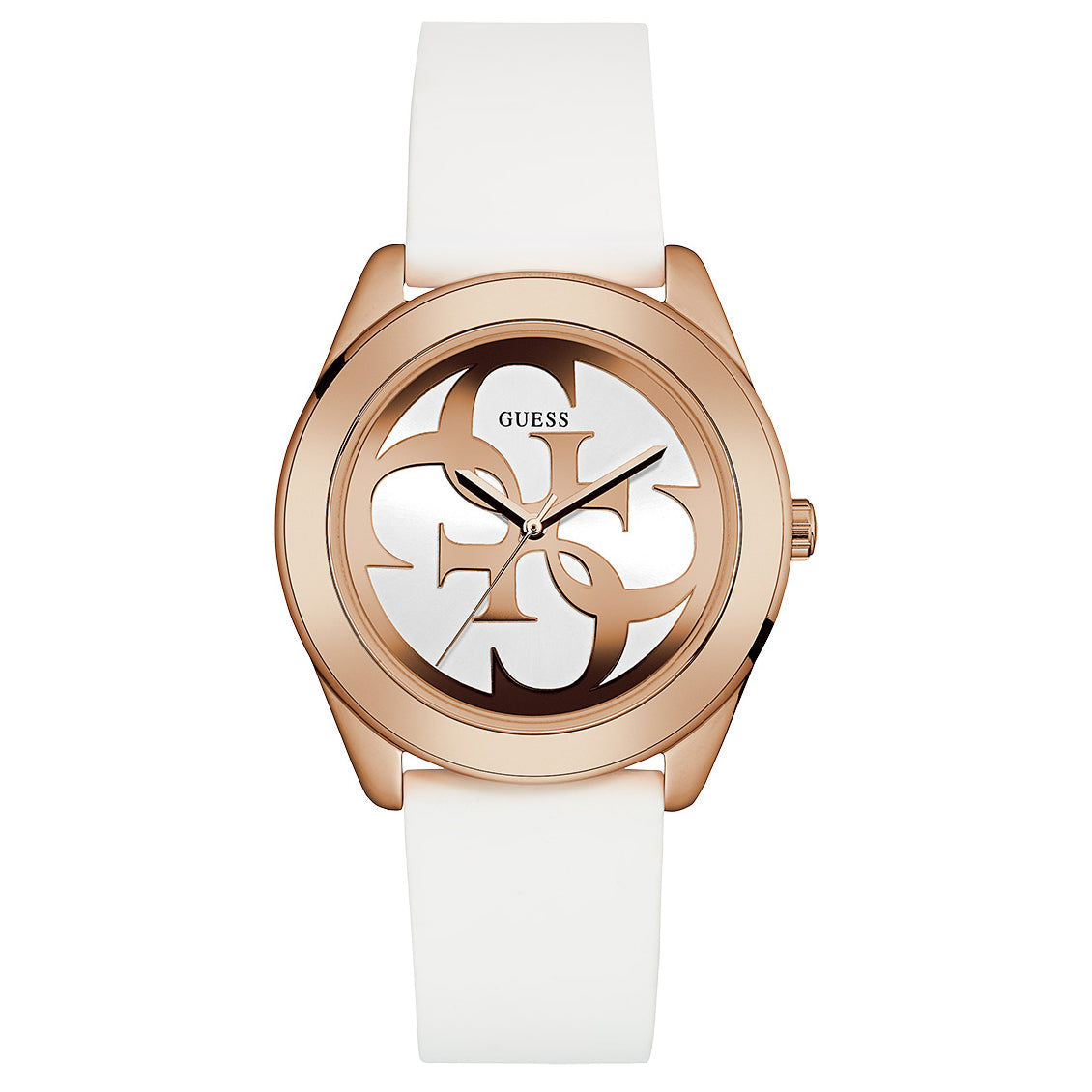 Analogue Watch - Guess W0911L5 Ladies G-Twist White Watch