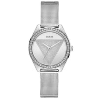 Thumbnail for Analogue Watch - Guess W1142L1 Ladies Tri Glitz Silver Watch