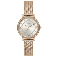 Thumbnail for Analogue Watch - Guess W1289L3 Ladies Rose Gold Jewel Watch