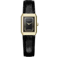 Thumbnail for Analogue Watch - Herbelin Art Deco Ladies Black Watch 17577P04N