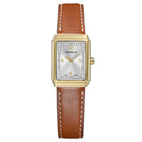 Thumbnail for Analogue Watch - Herbelin Art Deco Ladies Brown Watch 17577P22GD