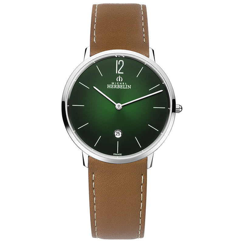 Analogue Watch - Herbelin City Men's Green Watch 19515AP16GD