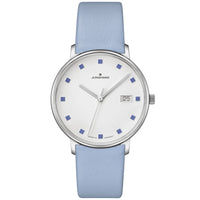 Thumbnail for Analogue Watch - Junghans FORM Damen Ladies Blue Watch 47/4055.00