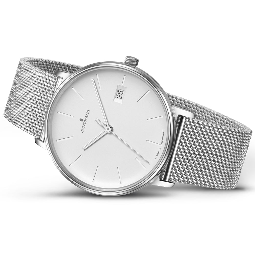 Analogue Watch - Junghans FORM Damen Ladies Silver Watch 47/4851.44