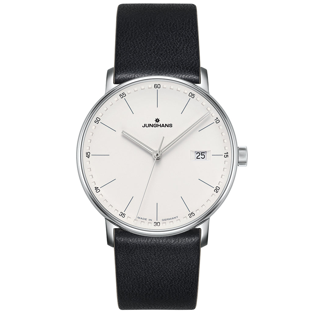 Analogue Watch - Junghans Form Quarz Men's Black Watch 41488400