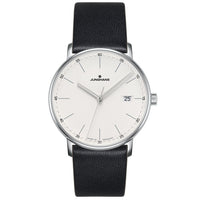 Thumbnail for Analogue Watch - Junghans Form Quarz Men's Black Watch 41488400