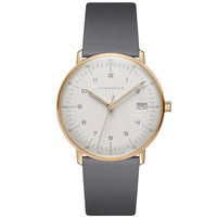 Thumbnail for Analogue Watch - Junghans Max Bill Damen Ladies Grey Watch 47/7854.02