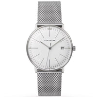 Thumbnail for Analogue Watch - Junghans Max Bill Damen Ladies Silver Watch 47/4250.46