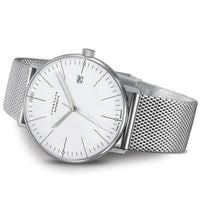 Thumbnail for Analogue Watch - Junghans Max Bill Damen Ladies Silver Watch 47/4250.46