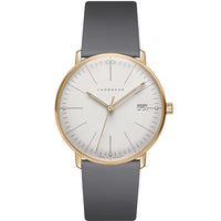 Thumbnail for Analogue Watch - Junghans Max Bill Damen Unisex Grey Watch 47/7853.02