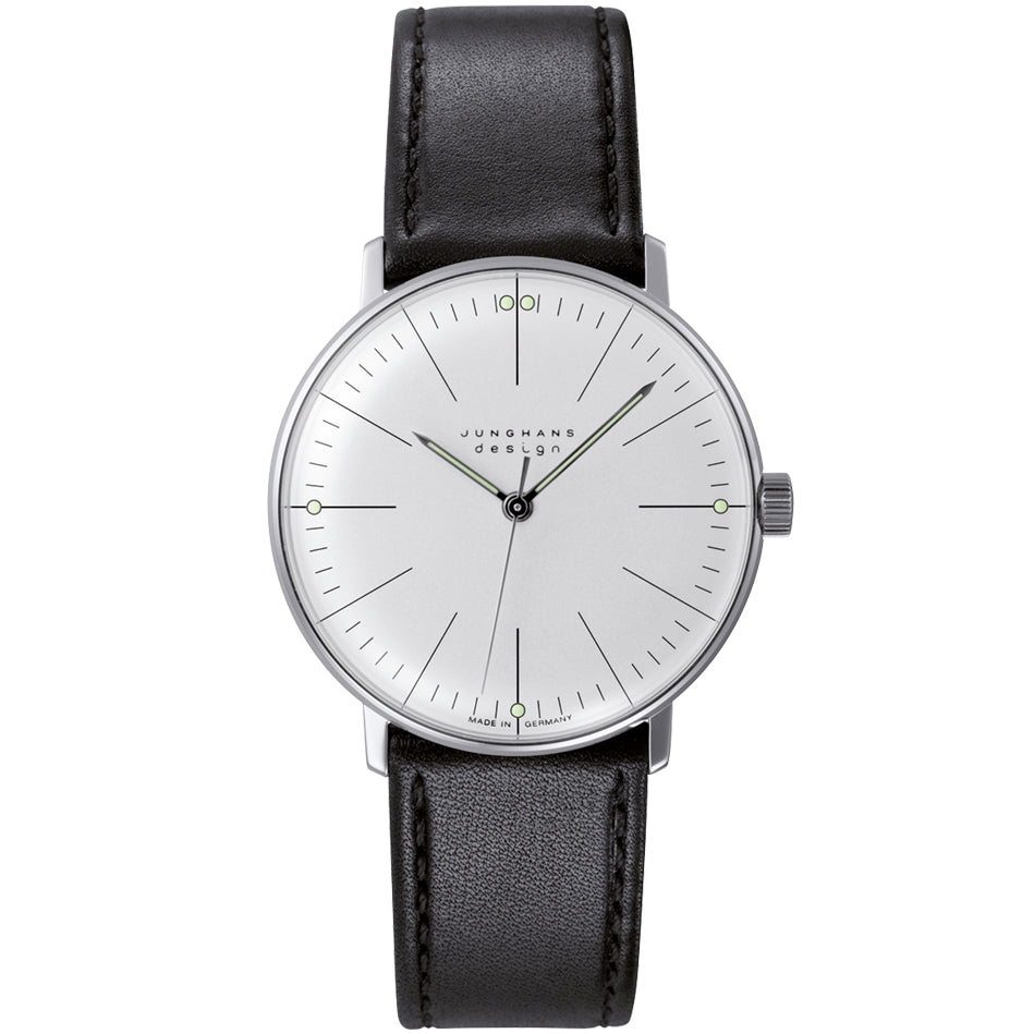 Analogue Watch - Junghans Max Bill Hand-winding Men's Black Watch 27/3700.02