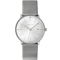 Thumbnail for Analogue Watch - Junghans Max Bill Quartz Gent's Steel Watch 41446346