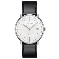 Thumbnail for Analogue Watch - Junghans Max Bill Quartz Men's Black Watch 41/4817.02