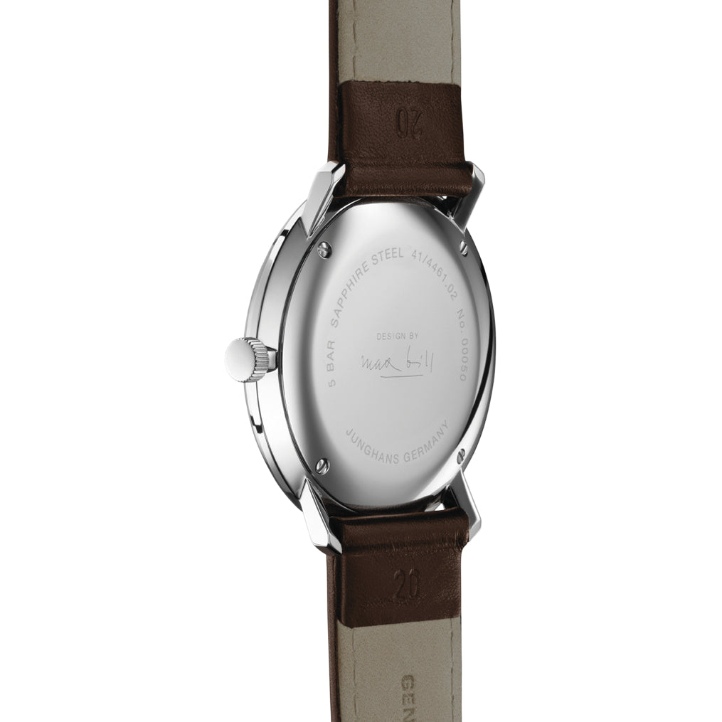 Analogue Watch - Junghans Max Bill Quartz Men's Brown Watch 41/4461.02