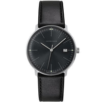 Thumbnail for Analogue Watch - Junghans Max Bill Quarz Men's Black Watch 41446502