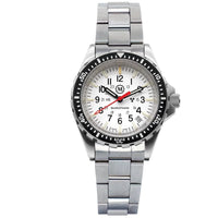 Thumbnail for Analogue Watch - Marathon Arctic Edition Medium Diver's Quartz (MSAR Quartz) - 36mm White Dial No Government Markings Stainless Steel WW194027BRACE-MA-WD