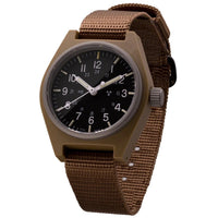 Thumbnail for Analogue Watch - Marathon General Purpose Quartz (GPQ) - 34mm No Government Markings Desert Tan WW194004-DT-NGM