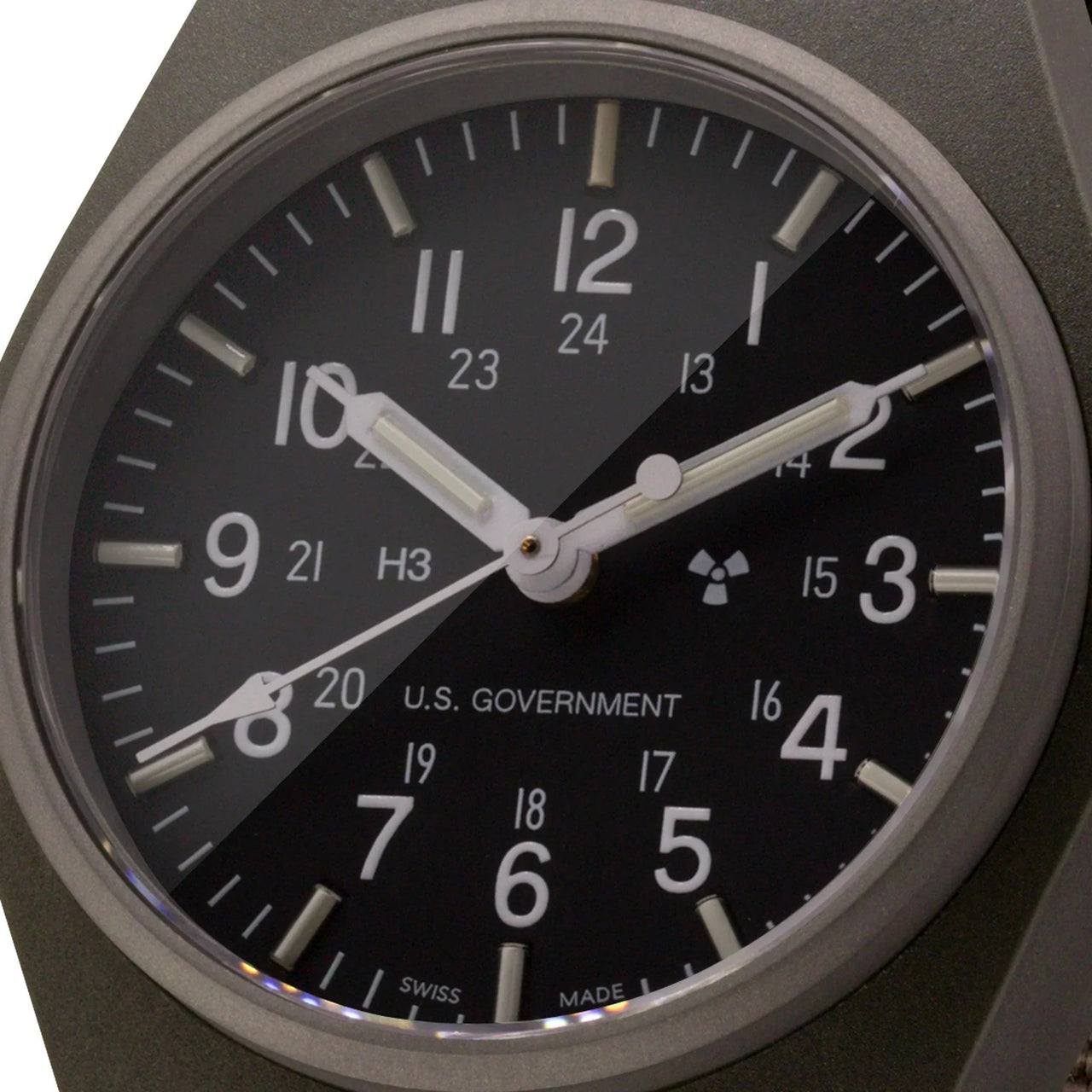 Analogue Watch - Marathon General Purpose Quartz (GPQ) - 34mm US Government Marked Sage Green WW194004SG