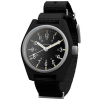 Thumbnail for Analogue Watch - Marathon General Purpose Quartz With MaraGlo (GPQ) - 34mm No Government Markings Black WW194009-BK-NGM