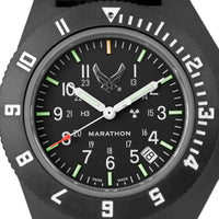 Thumbnail for Analogue Watch - Marathon Official USAF™ Pilot's Navigator With Date - 41mm  US Air Force Marked Black WW194013BK-USAF